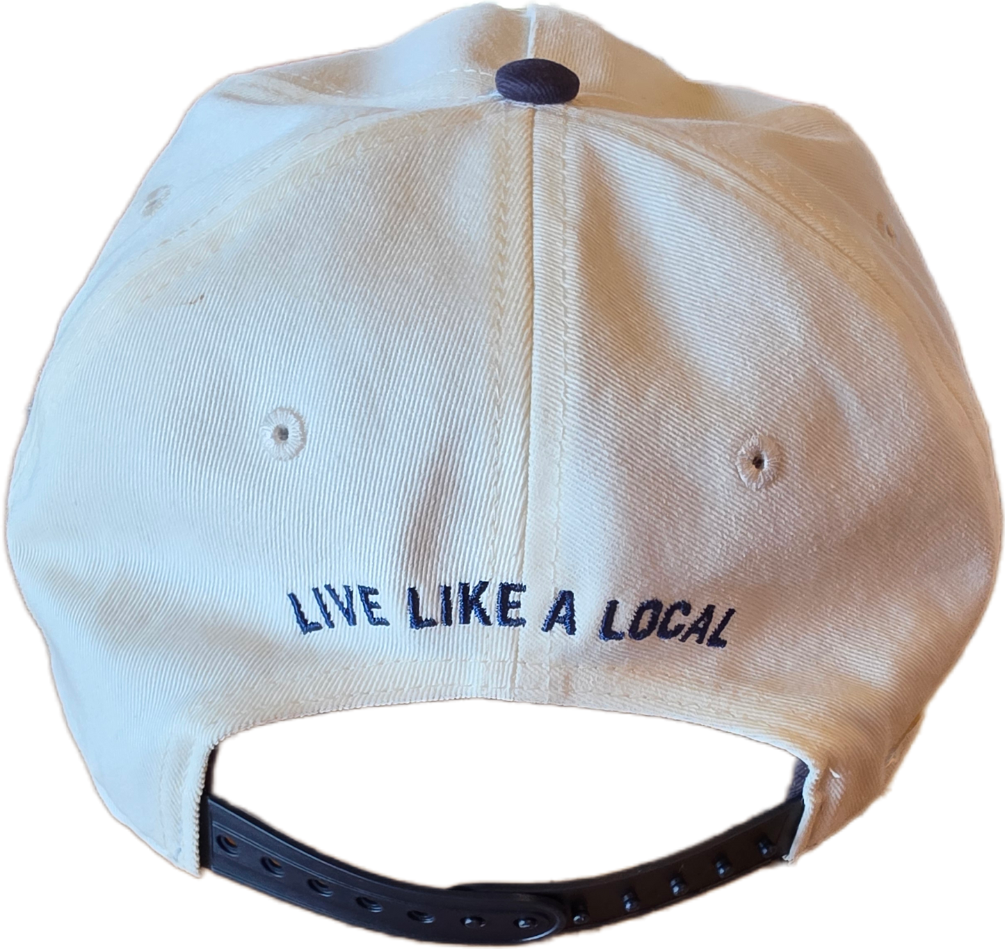 Hammerhead Live Like a Local Cream/Navy Hat