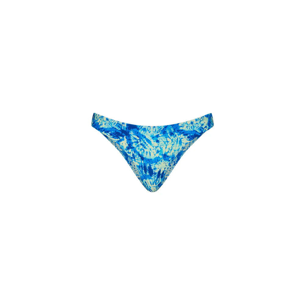 Kulani Kinis - Minimal Full Coverage Bikini Bottom - Tidal Glow