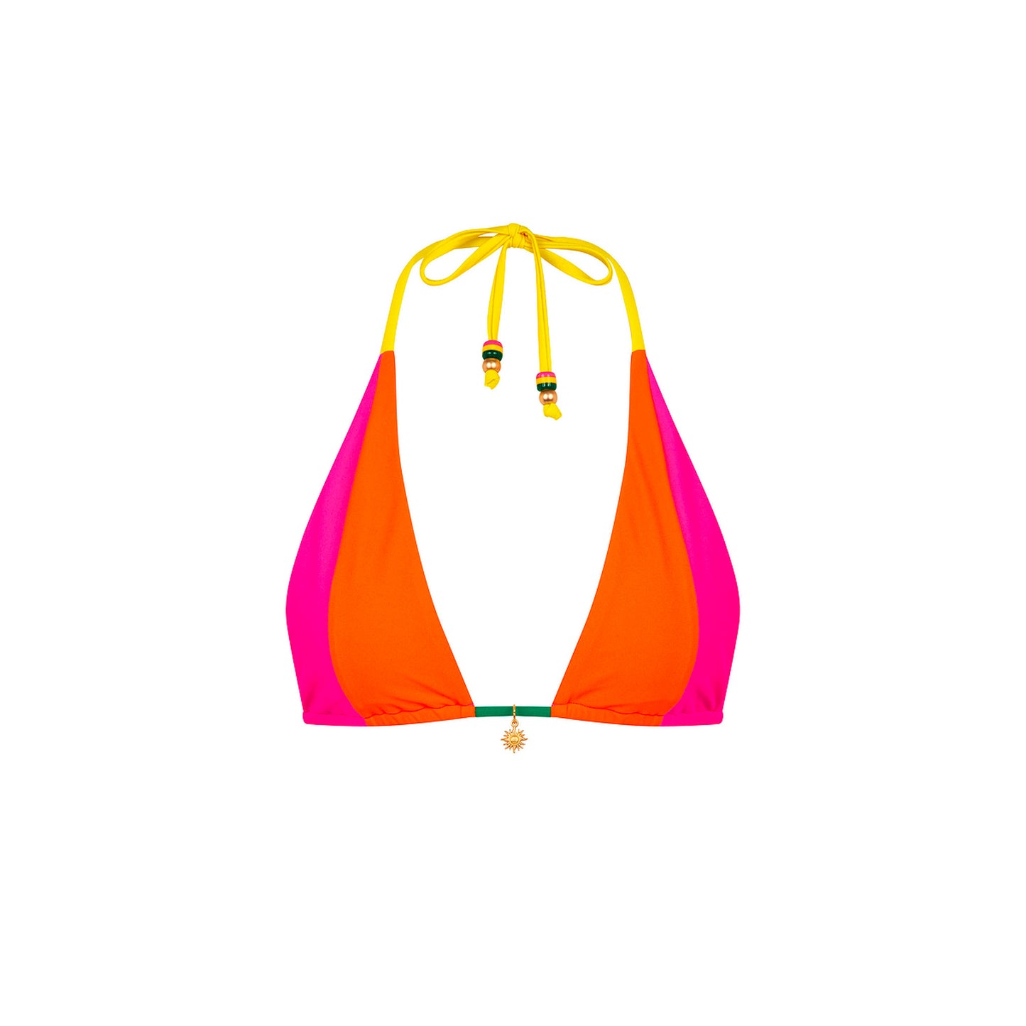 Kulani Kinis - Splice Triangle Bikini Top - Passionfruit Punch