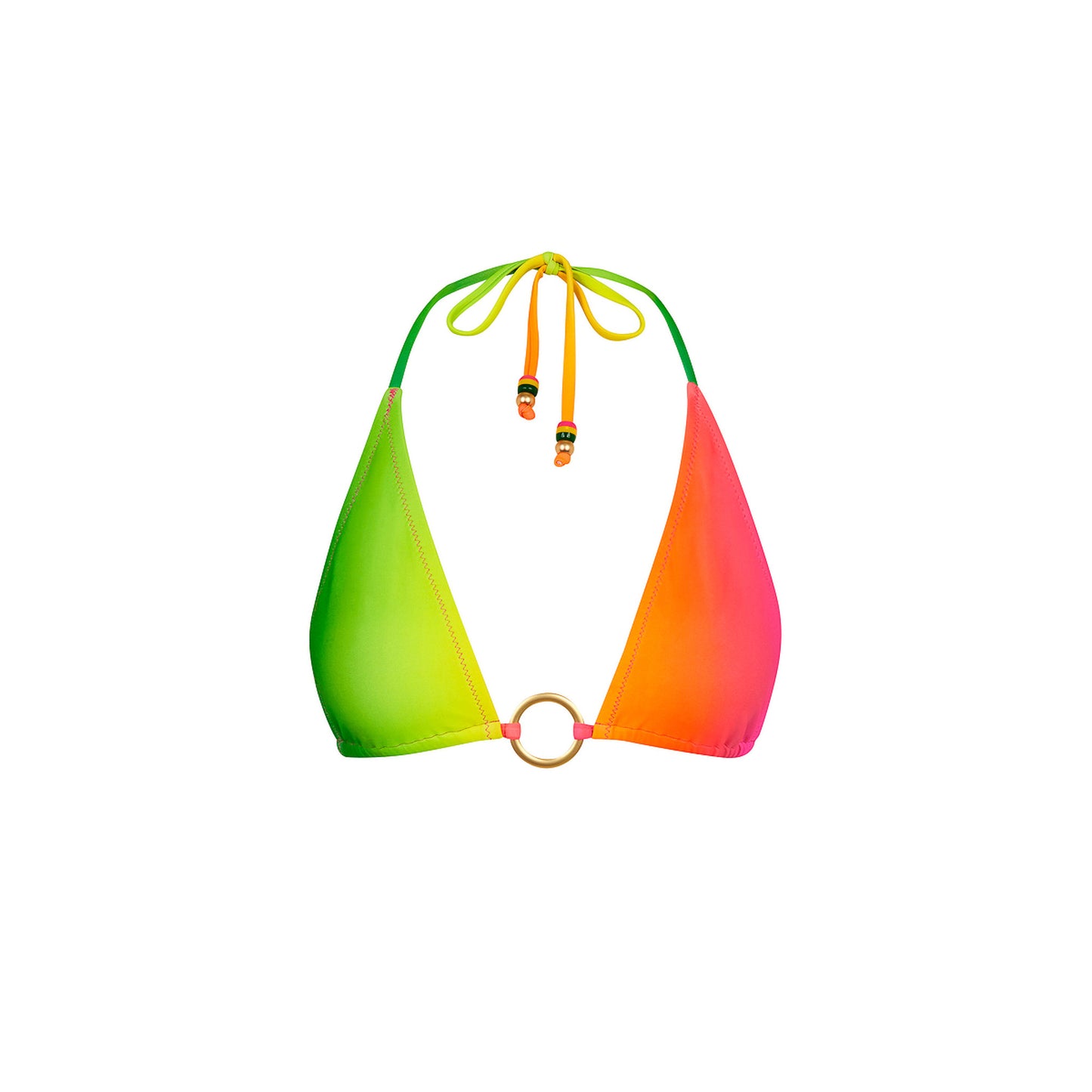 Kulani Kinis - Ring Halter Bikini Top - Island Escape
