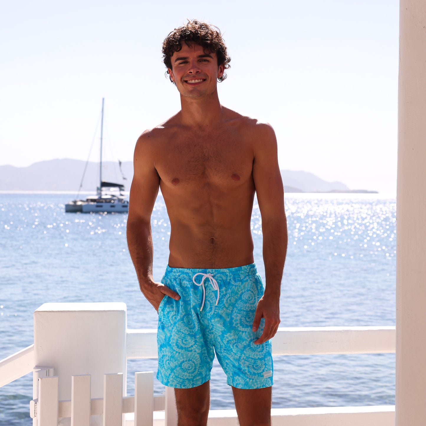 Kulani Kinis - Men's Swim Trunks - Starry Seas