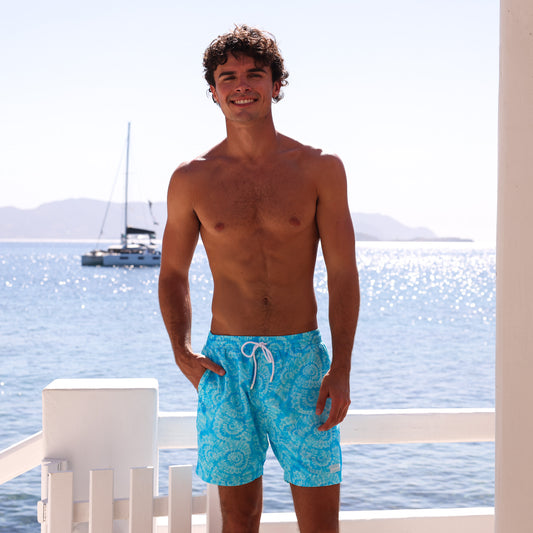 Kulani Kinis - Men's Swim Trunks - Starry Seas