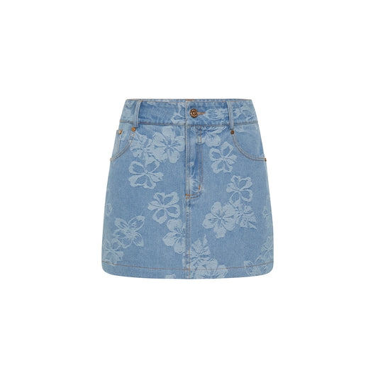 Kulani Kinis - Denim Mini Skirt - Dixie Denim