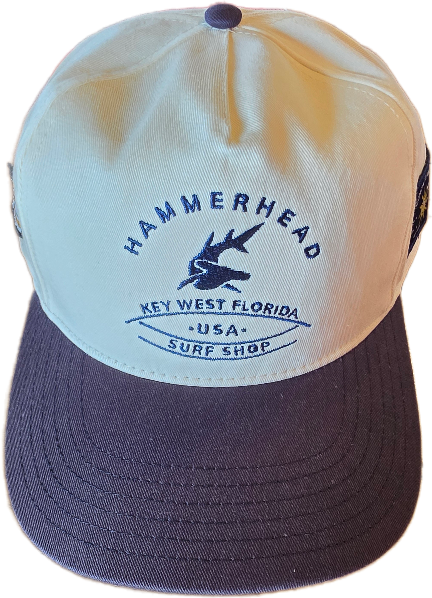 Hammerhead Live Like a Local Cream/Navy Hat