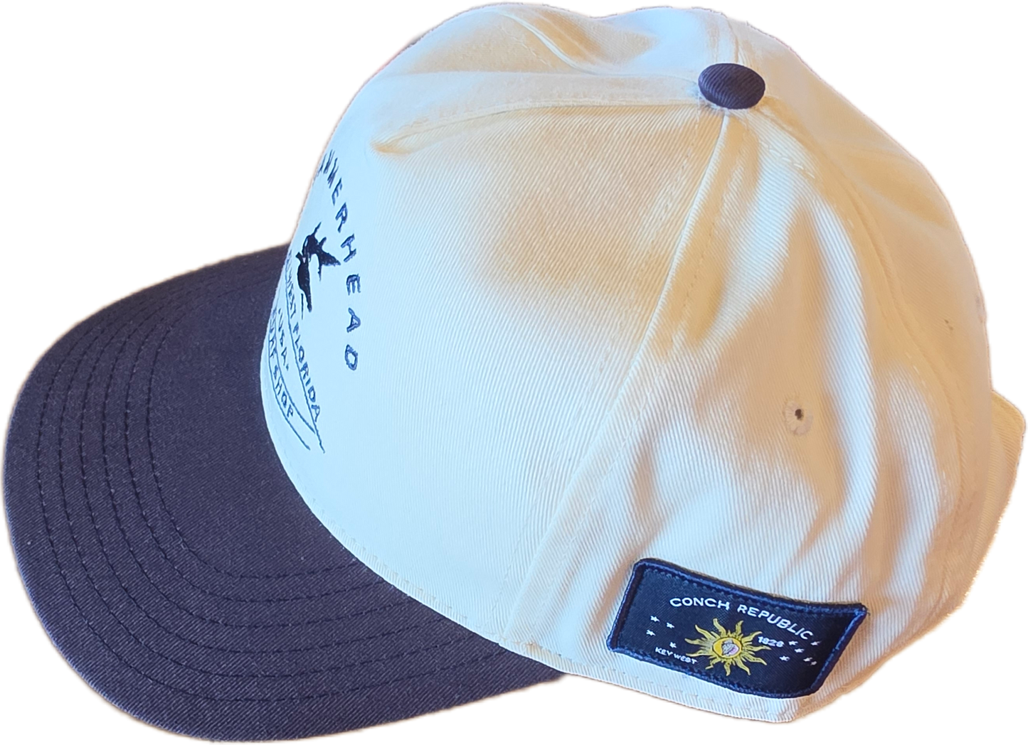 Hammerhead Live Like a Local Cream/Navy Hat