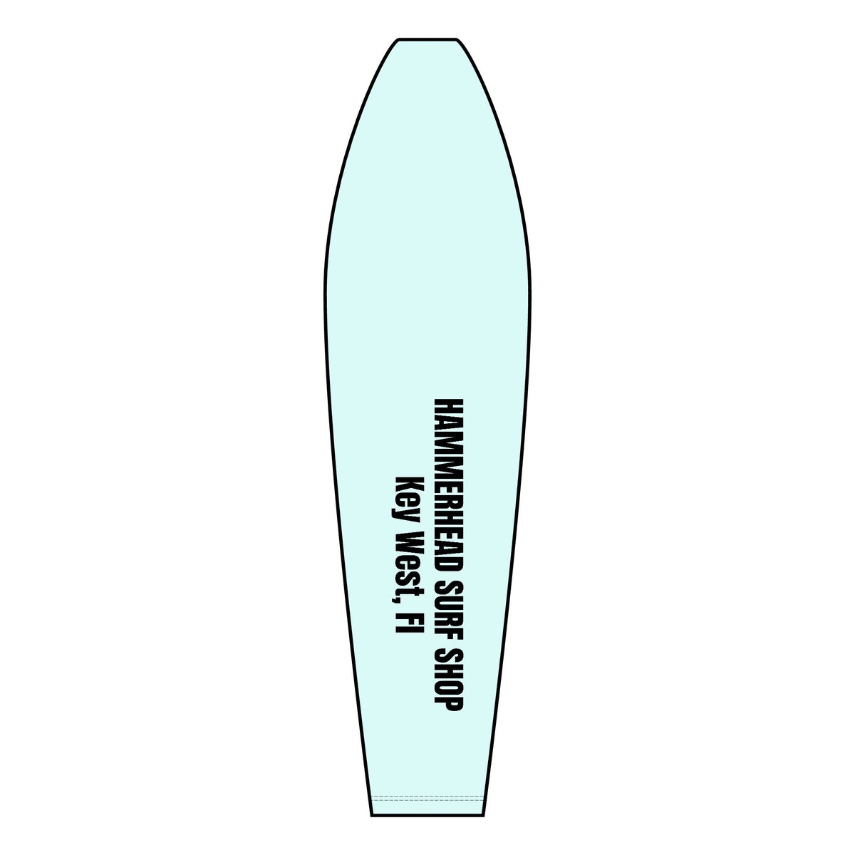 Hammerhead Surf Shop logo Hooded UPF Shirt