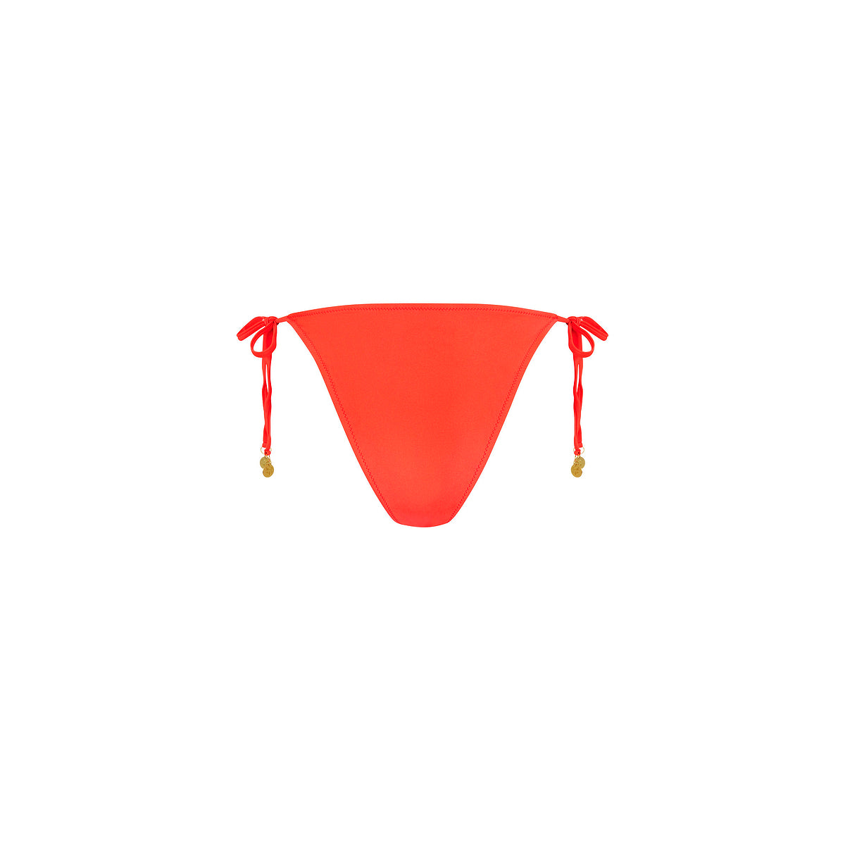 Kulani Kinis - Ring Cheeky Tie Bikini Bottom - Amber Glow