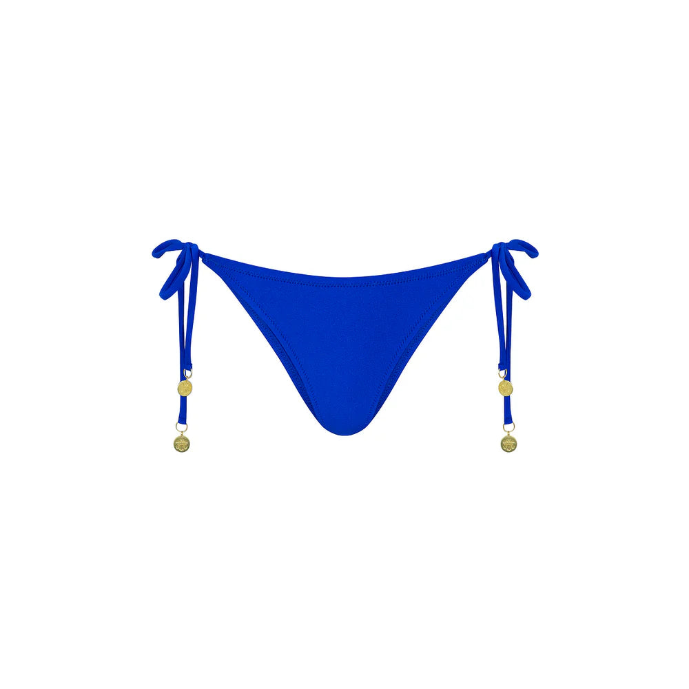 Kulani Kinis - Full Coverage Tie Bikini Bottom - Blue Lagoon