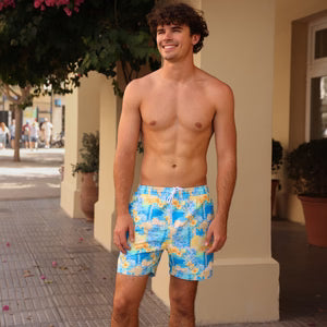 Kulani Kinis - Men's Swim Trunks Limoncello Lagoon