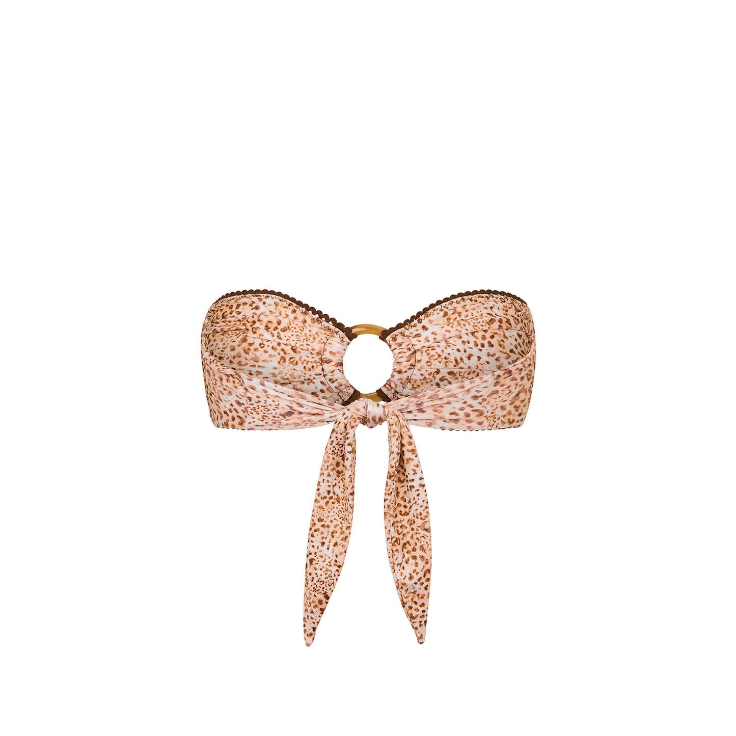 Kulani Kinis - Decorative Strapless Bikini Top - Wild Skies