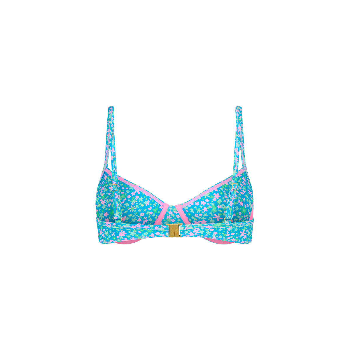 Kulani Kinis - Ditzy Underwire Bra Bikini Top - Ocean Kisses