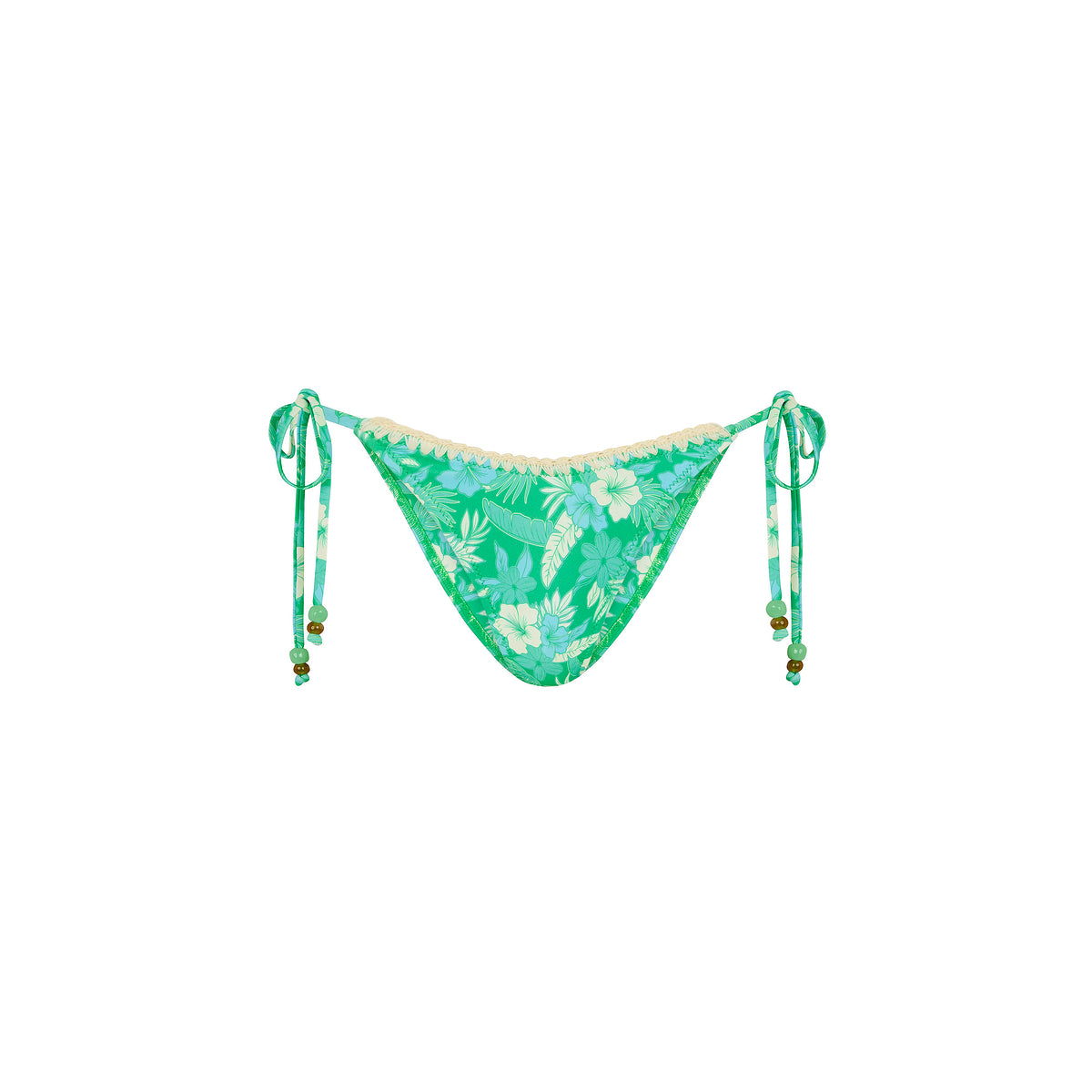 Kulani Kinis - Crochet Dipped Cheeky Tie Bikini Bottom - Barefoot Breeze