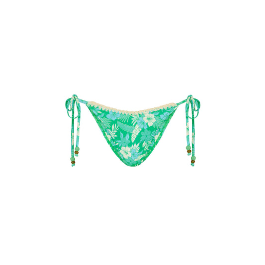 Kulani Kinis - Crochet Dipped Cheeky Tie Bikini Bottom - Barefoot Breeze