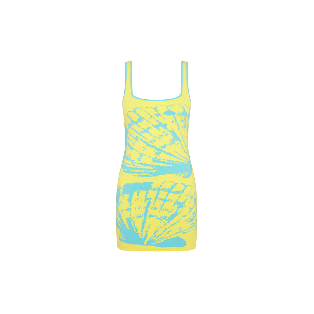 Kulani Kinis - Knit Mini Dress - Sunshell