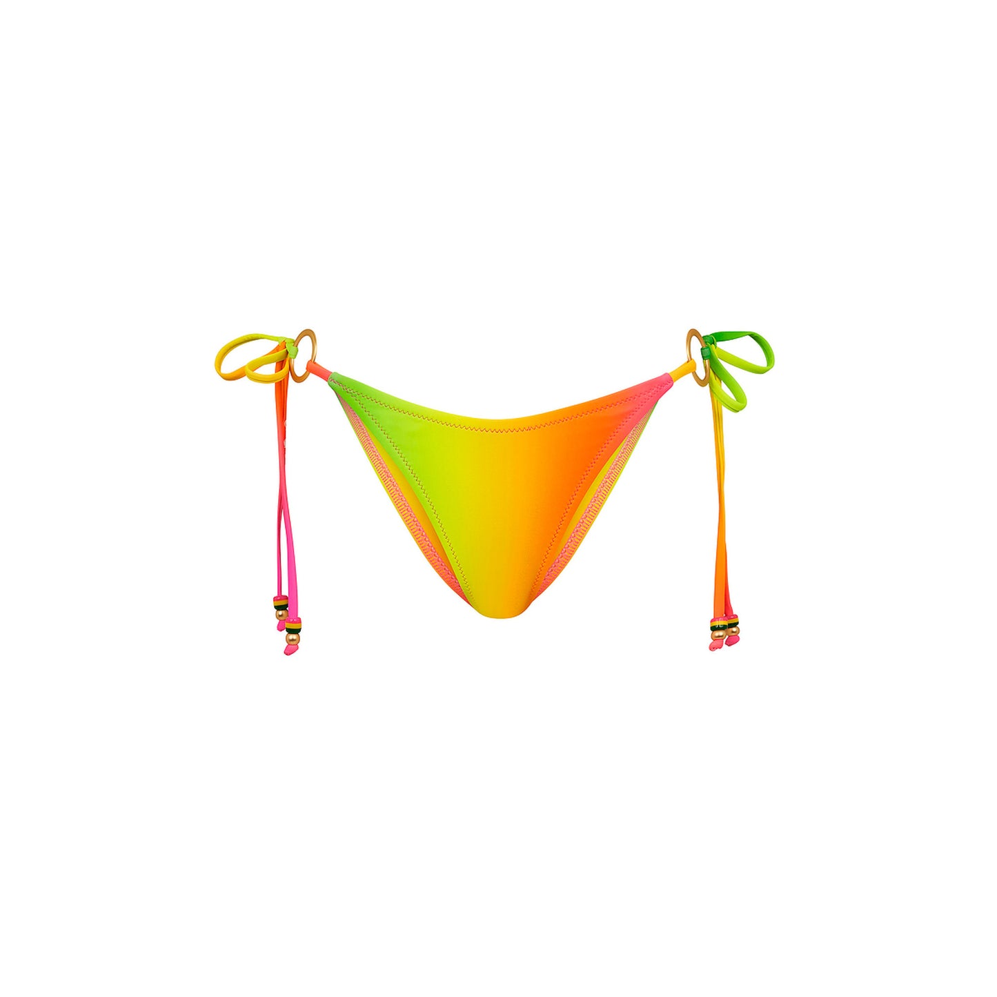Kulani Kinis - Ring Cheeky Tie Bikini Bottom - Island Escape