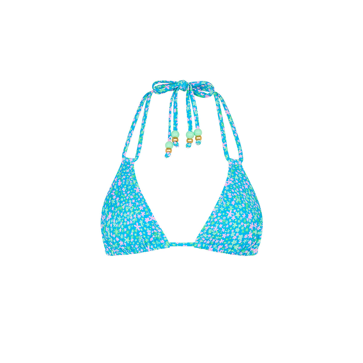 Kulani Kinis - Halter Bralette Bikini Top - Ocean Kisses