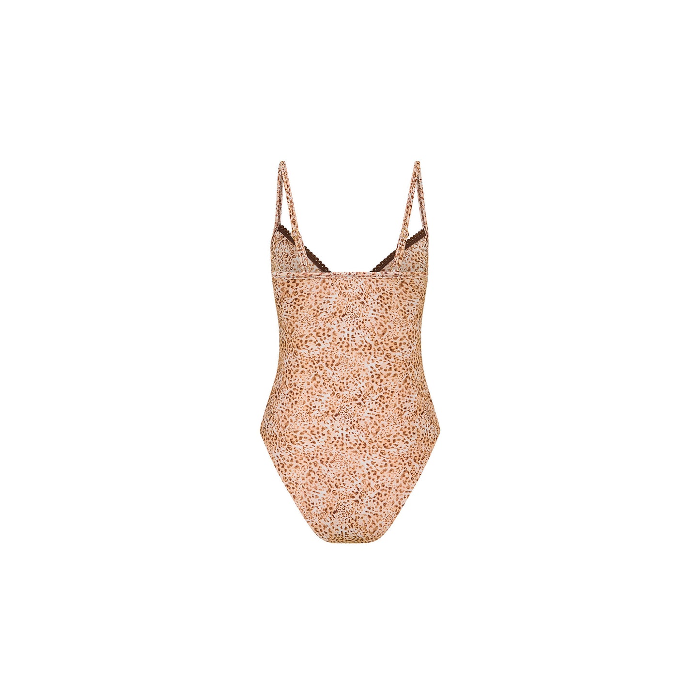 Kulani Kinis - Decorative Underwire Cheeky One Piece - Wild Skies